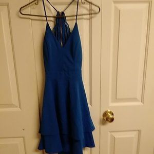 Camille  homecoming  dress  ,royal blue, size 3/4
